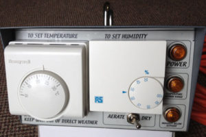 Temperature humidity controller (front)